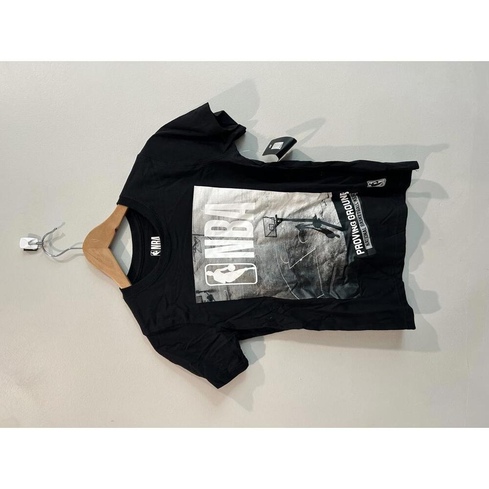 NBA T-Shirt Men’s Black Graphic Tee Official Licensed Apparel Large